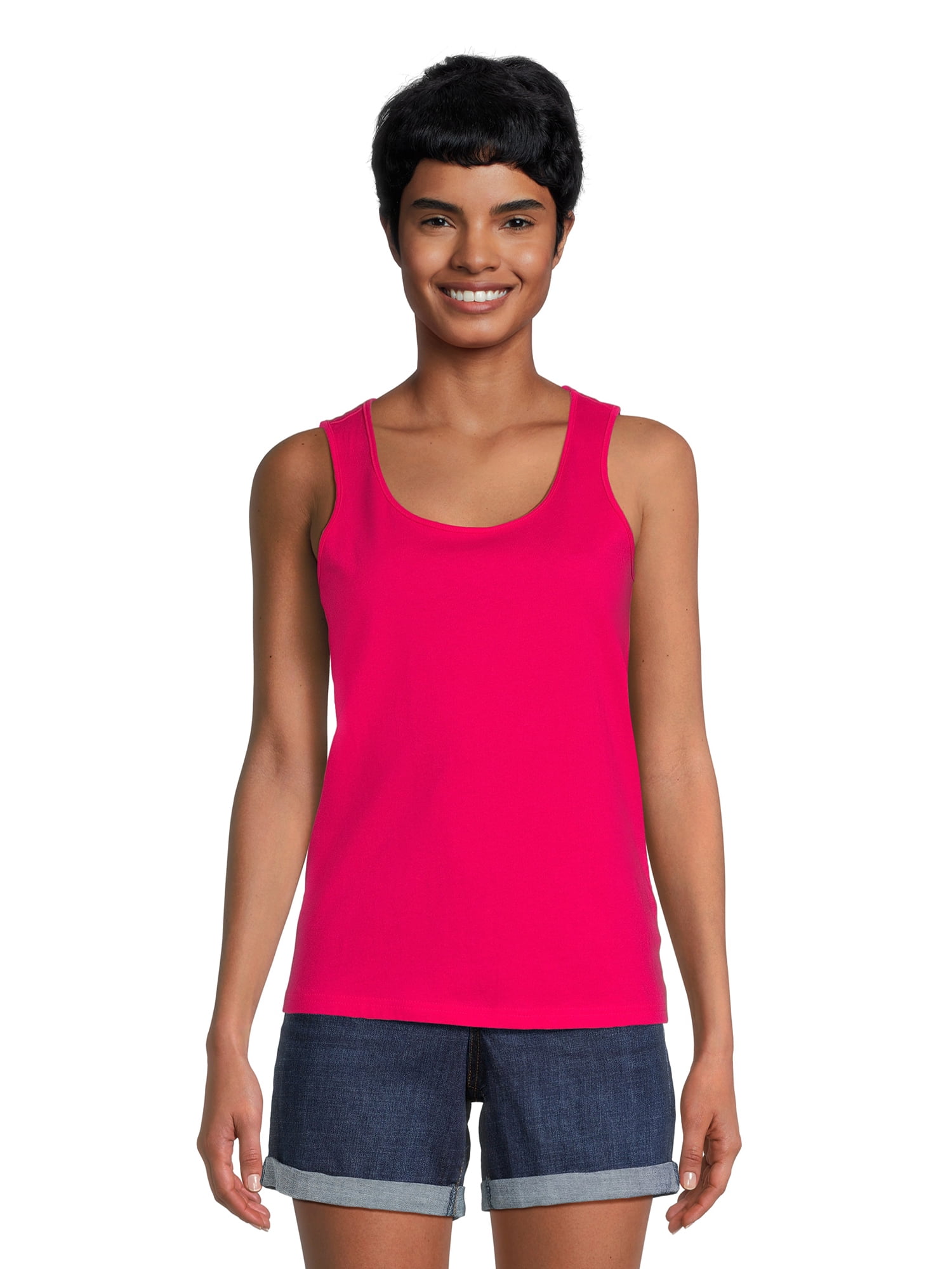 RealSize Women's Jersey Tank Top, Sizes XS-3XL