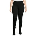 thumbnail image 1 of RealSize Women's Plus Size Pull On Ponte Pants, 1 of 5