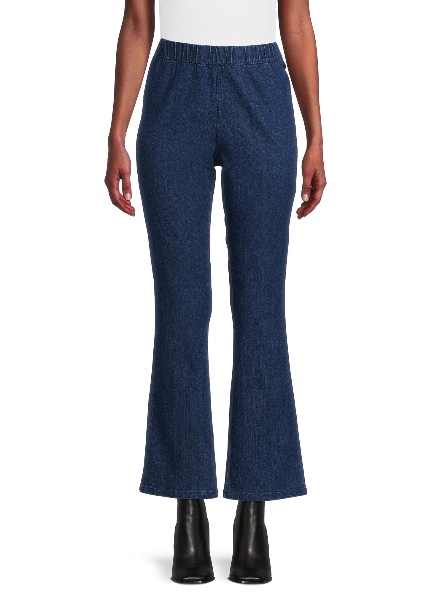 RealSize Women's Pull On Bootcut Jeggings, Petite - Walmart.com