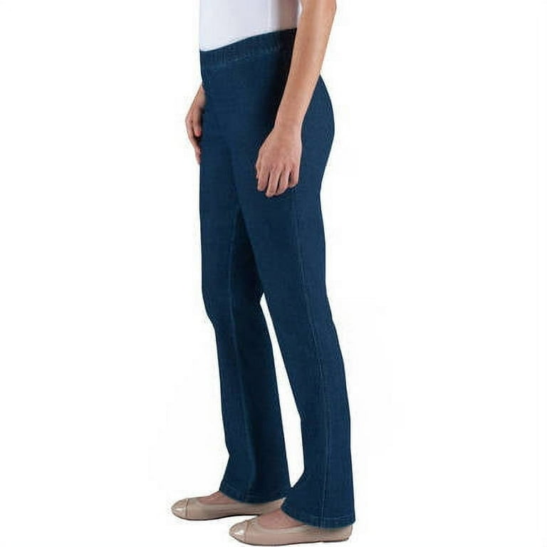 Pull on top bootcut jeggings