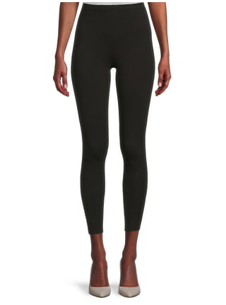 Black Jersey leggings with regular waist. - Buy Online