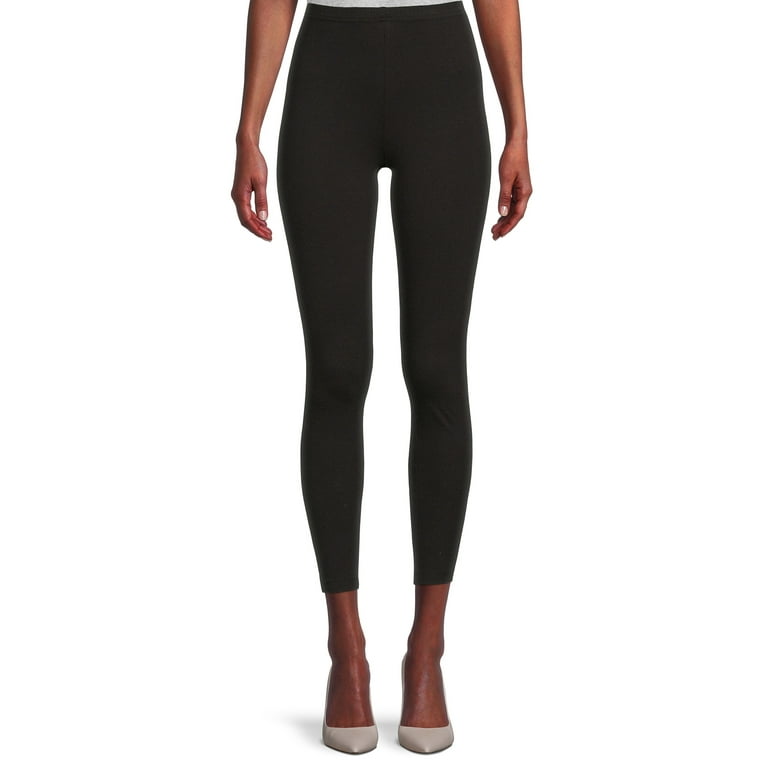 RealSize Women's Stretch Jersey Leggings, XS-XXXL 