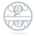 thumbnail image 1 of RealSteel Family Legacy Monogram – Personalized Metal Name Sign (Letter E, 30"), 1 of 10