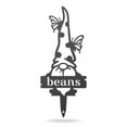 thumbnail image 1 of RealSteel, Garden Gnomes Metal Plant Labels, Vegetable, Herb Markers, Outdoors (BEANS-Large), 1 of 11