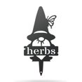 thumbnail image 1 of RealSteel, Garden Gnomes Metal Plant Labels, Vegetable, Herb Markers, Outdoors (HERBS-Large), 1 of 11