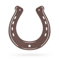 thumbnail image 1 of RealSteel Good Luck Horseshoe Metal Sign (Penny Vein), 1 of 3
