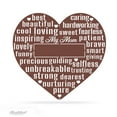 thumbnail image 1 of RealSteel My Mom Monogram – Personalized Metal Wall Art with Inspirational Words – Gift for Mom & Grandma (Rust, 24"), 1 of 9