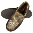 mens camo moccasin slippers