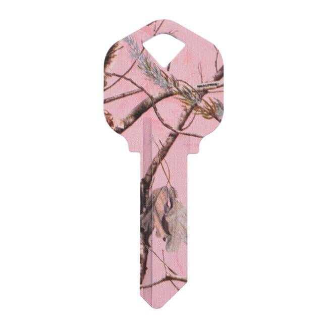 Hillman RealTree Pink House/Office Universal Key Blank Single Hillman RealTree Pink House/Office Universal Key Blank Single