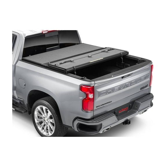 RealTruck Extang Solid Fold ALX Hard Folding Tonneau Fits 2019-2025 Chevy/GM Silverado/Sierra (w/o factory toolboxes or MPTG) 5'10" Bed