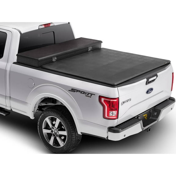 RealTruck Extang Trifecta Toolbox 2.0 Soft Folding Tonneau Fits 2014-2021 Toyota Tundra w/o rail system 8'2" Bed