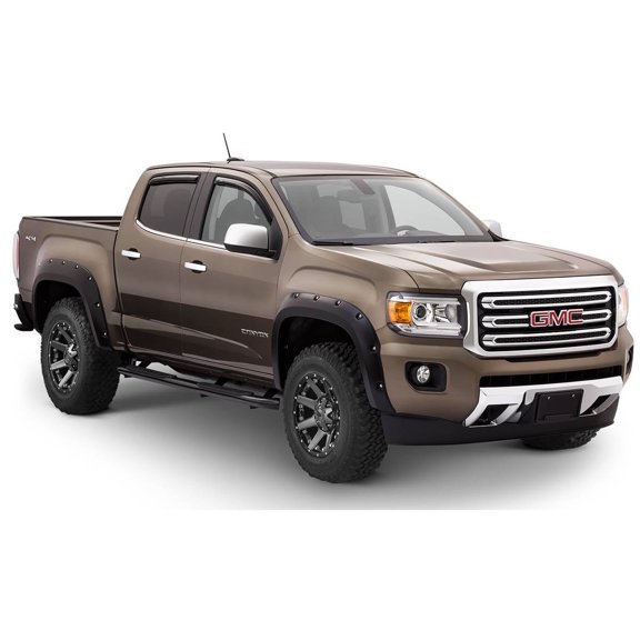 Husky Liners 2804971 Pocket Style Fender Flares Fits 2015-2020 GMC Canyon, 5'2" Bed