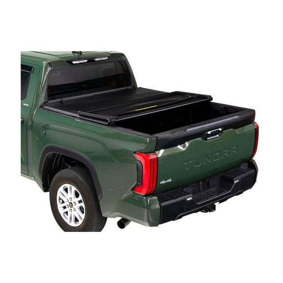 RealTruck Tonno Pro TonnoFold Tri-Fold Soft Folding Tonneau Cover Fits 2021-2025 Ford F150/Raptor, 22-25 Lightning 5'7" Bed (67.1")