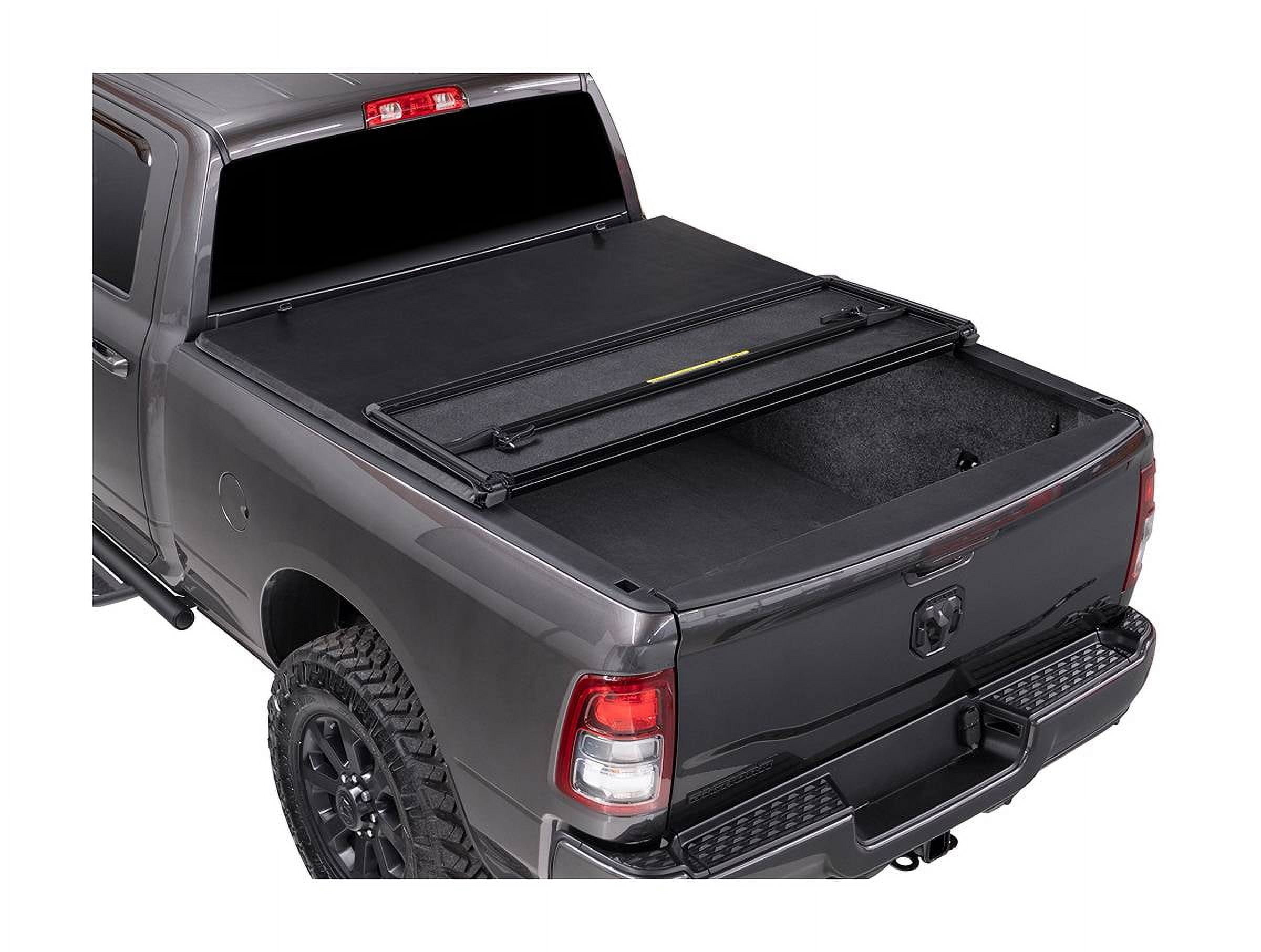 Tonno Pro | Hard Fold, Hard Folding Truck Bed Tonneau Cover | HF-251 | Fits 2009-2018, 19/20 Classic Dodge Ram 1500/2500/3500 5' 7" Bed (67.4")