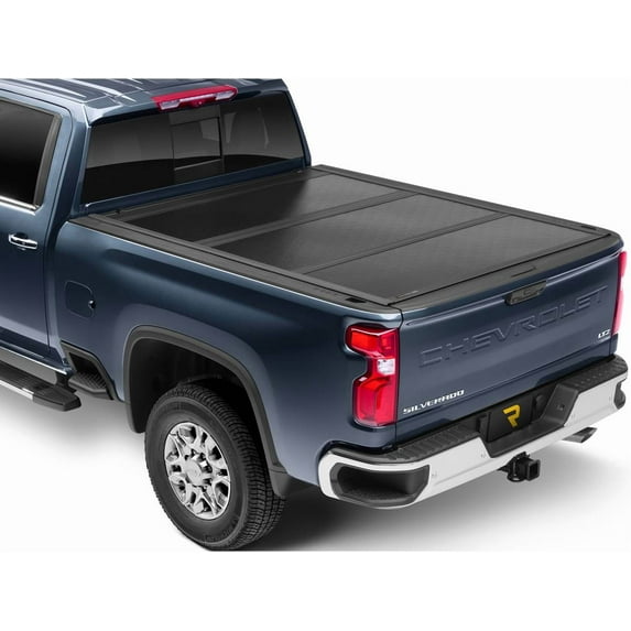 RealTruck UnderCover Flex Hard Folding Tonneau Cover Fits 2019-2025 Chevy/GMC Silverado/Sierra 1500 5'10" Bed (69.9")