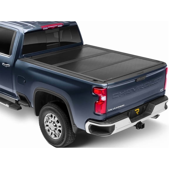 RealTruck UnderCover Flex Hard Folding Tonneau Cover Fits 2019-2025 Dodge Ram 1500, Does Not Fit w/ Multi-Function (Split) Tailgate 5'7" Bed (67.4")