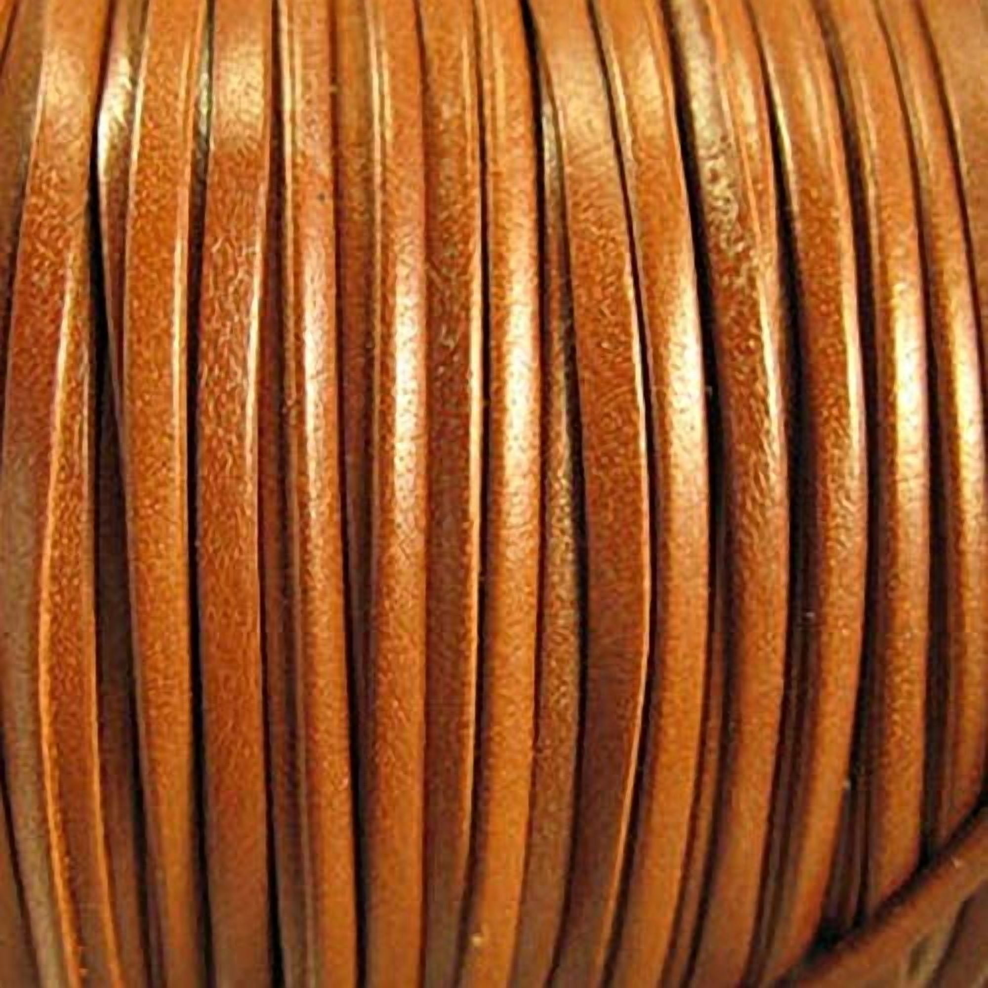 Calf Leather Lace 3/32" / 50 Yards / Saddletan
