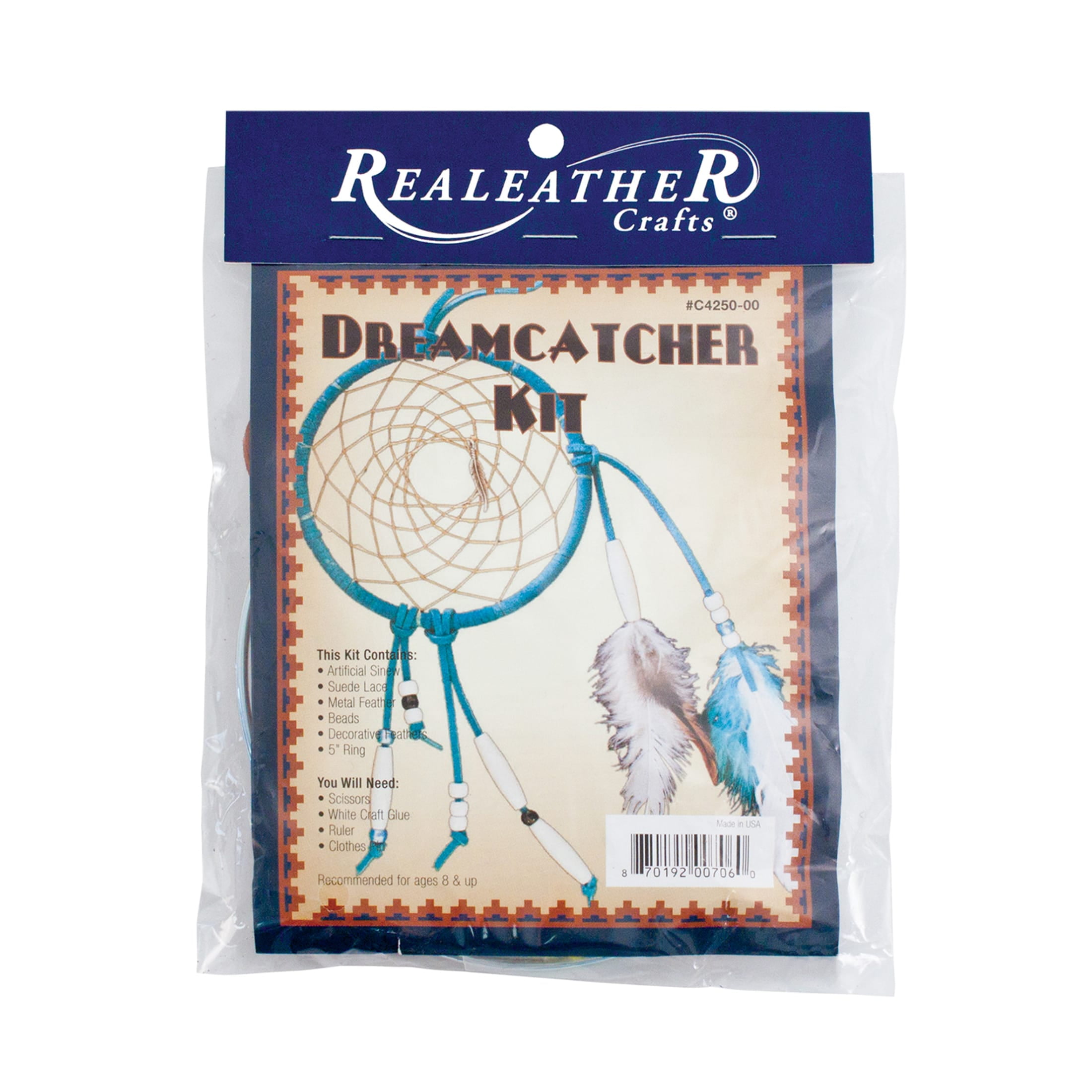 Realeather, Dreamcatcher Kit; Large Dreamcatcher Kit - Walmart.com