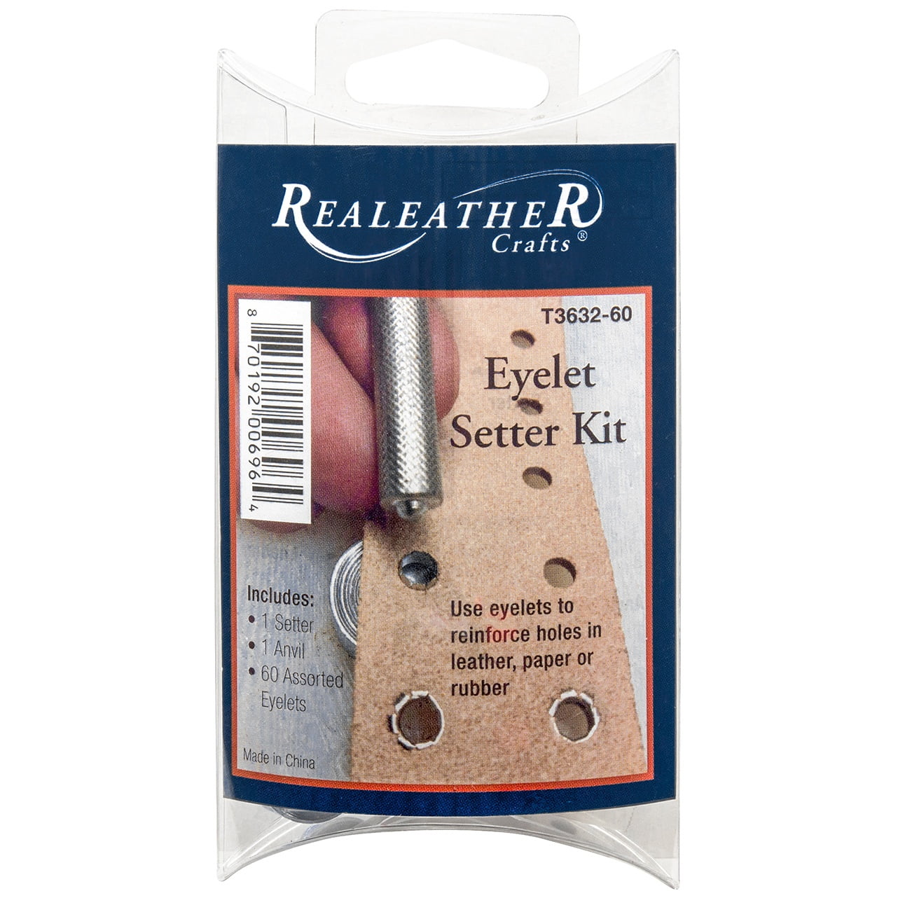 Realeather(R) Crafts Eyelet Setter Kit