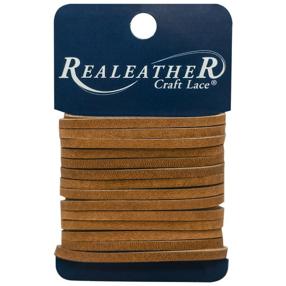 Realeather Latigo Leather Lace, Chieftain, 1/8" x 4 yds.
