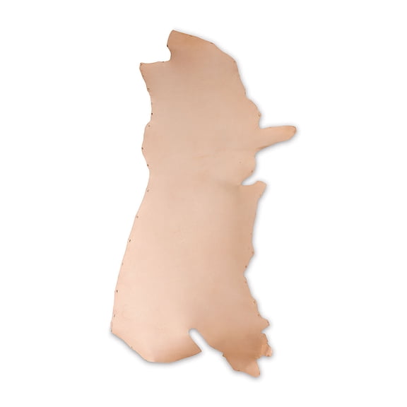 Realeather Leather Hide - 3-4 oz, Lightweight Side