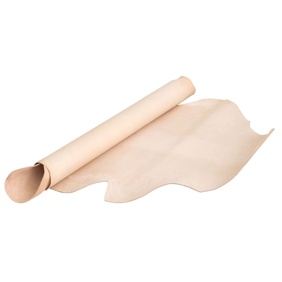 Realeather Natural Tooling Leather - Goat hide