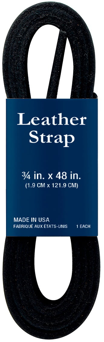 Realeather Leather Strip - Dark Acorn, 3/4 x 48