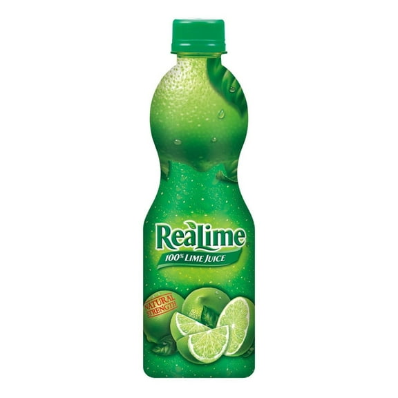 Realemon Realime 100% Lime Juice, 8 oz - Case of 12