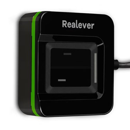 Realever Fingerprint scanners,USB Fingerprint Reader Fingerprint for Windows10/11, Windows Hello Automatic Driver Installation