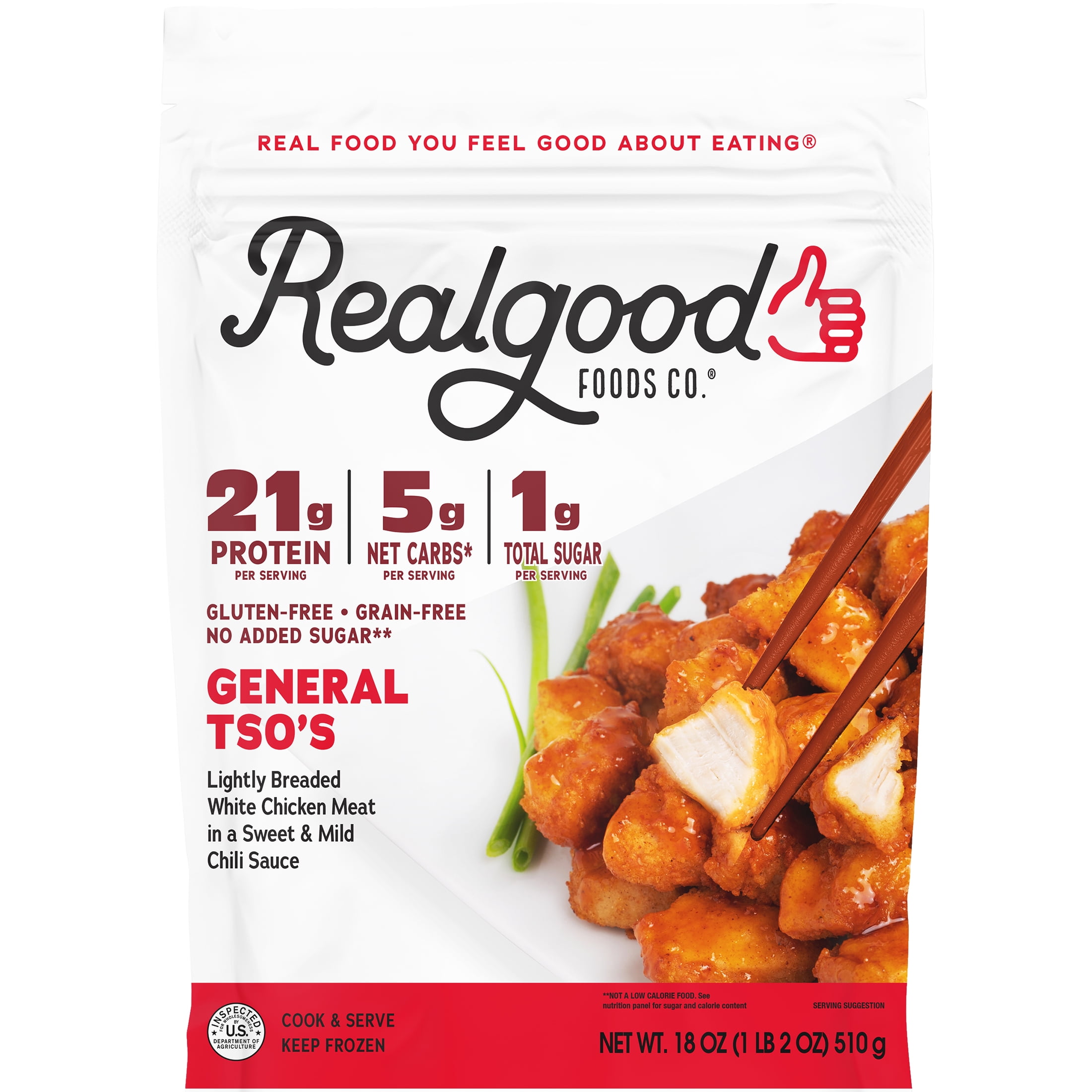 Real Good Foods Orange Chicken Bowl, 9 oz