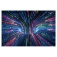 thumbnail image 1 of Realhomelove 3D Vortexes Illusion Rugs 3D Visual Optical Creative Carpet Mondern Non-Slip Floor Mat for Entrance Bedroom Living Room Playroom Dining Home Decor Area Rug 118" X 80", 1 of 5