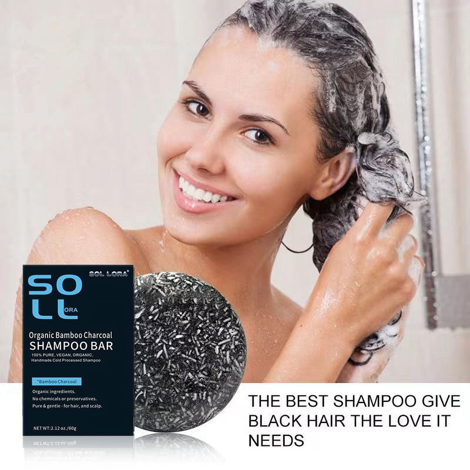 A Wild Soap Bar Black Willow Charcoal Soap - Vegan, Natural Acne Soap With Tea Tree & Eucalyptus