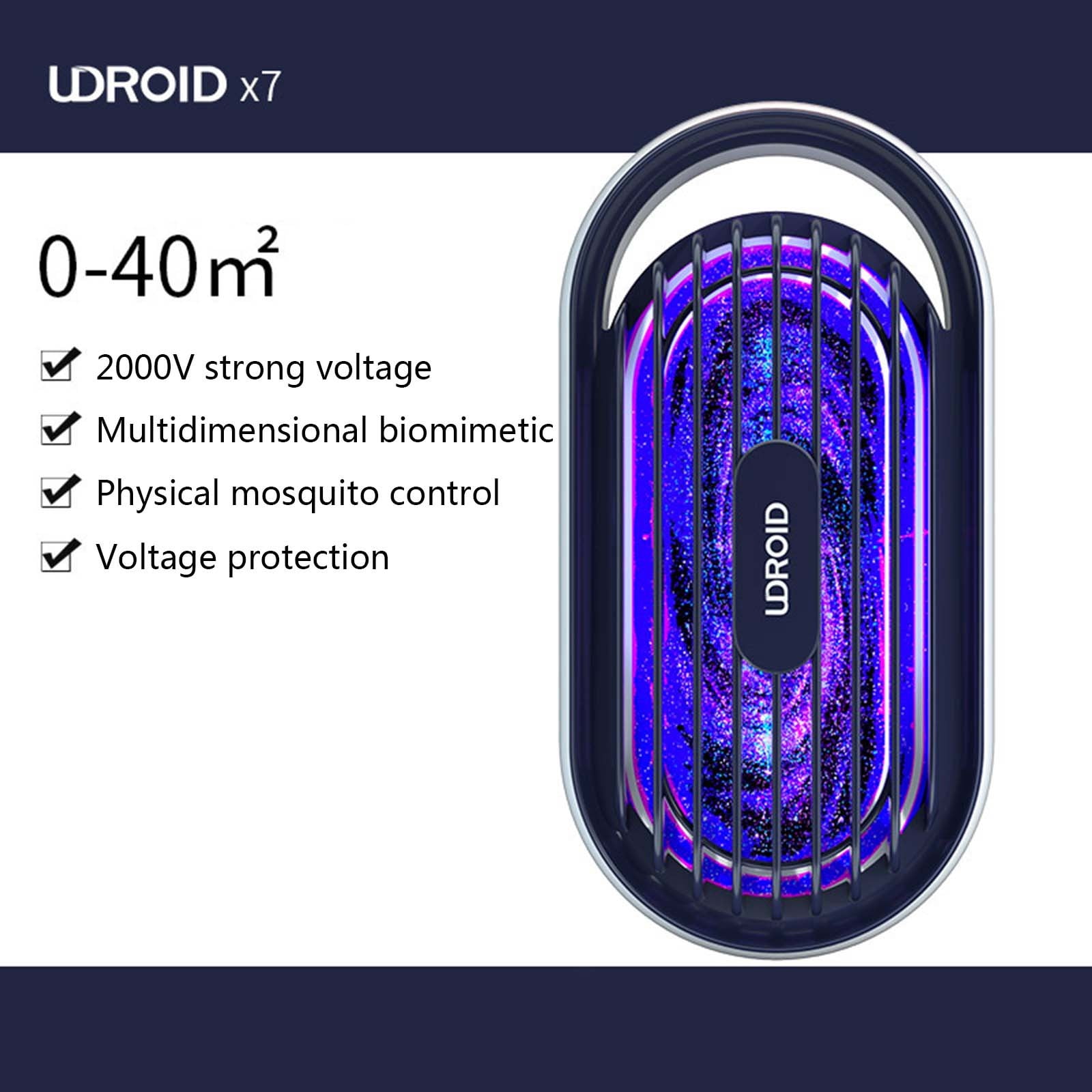 Realhomelove Bug Zapper Indoor Plug in Electric Mosquito Zapper