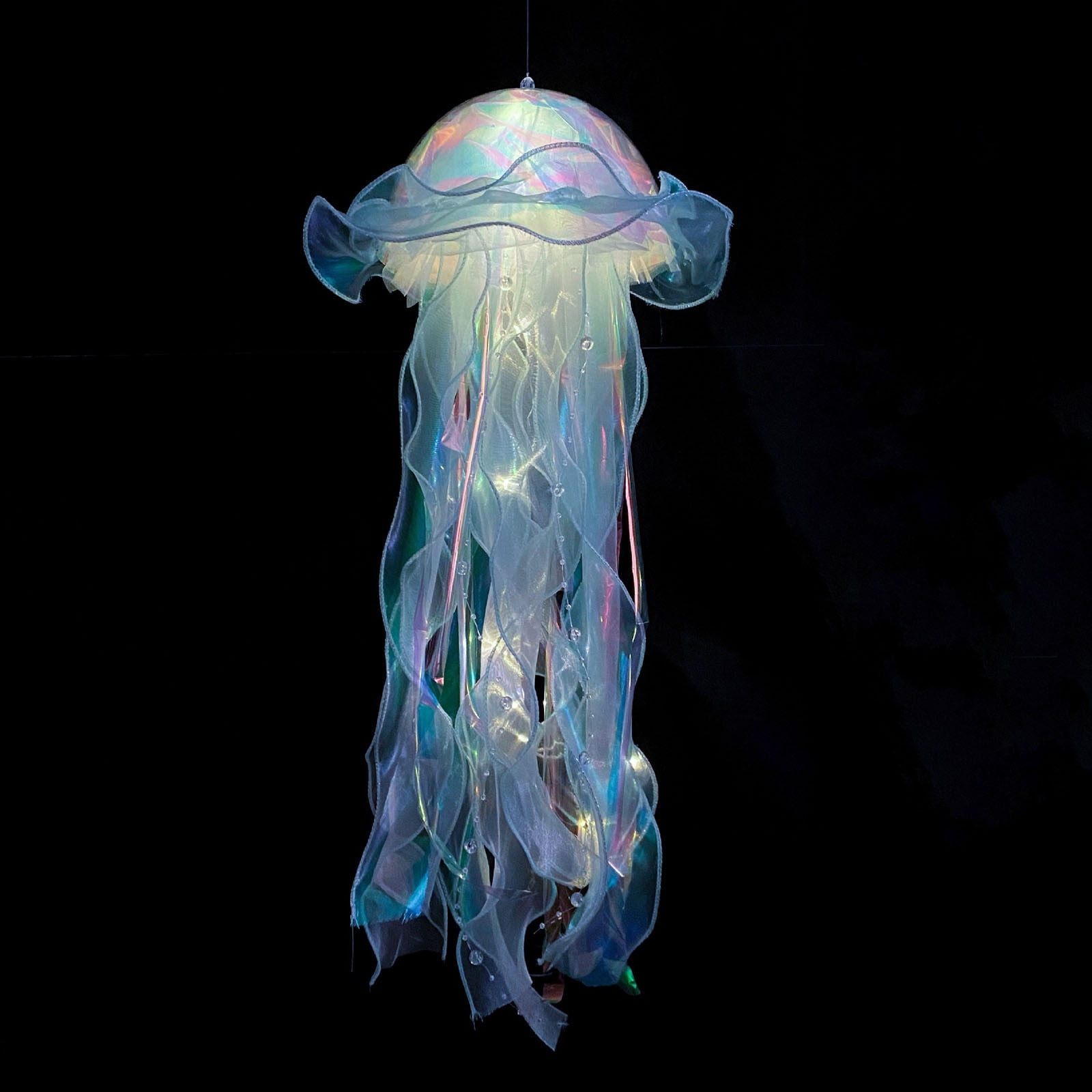 Realhomelove Glitter Iridescent Jellyfish Under the Sea Little ...