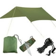 thumbnail image 1 of Realhomelove Hammock Tarp, Hammock Tent - Rain Tarp for Camping Hammock - Camping Gear Must Haves w/Easy Set Up Including Tent Stakes and Carry Bag（9.8*13.1 FT）, 1 of 8