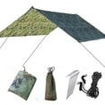 thumbnail image 1 of Realhomelove Hammock Tarp, Hammock Tent - Rain Tarp for Camping Hammock - Camping Gear Must Haves w/Easy Set Up Including Tent Stakes and Carry Bag（9.8*13.1 FT）, 1 of 8
