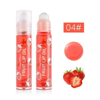 HIBRO Vegan Lip Gloss Flavoring Glitter Lip Topper Fruit Series