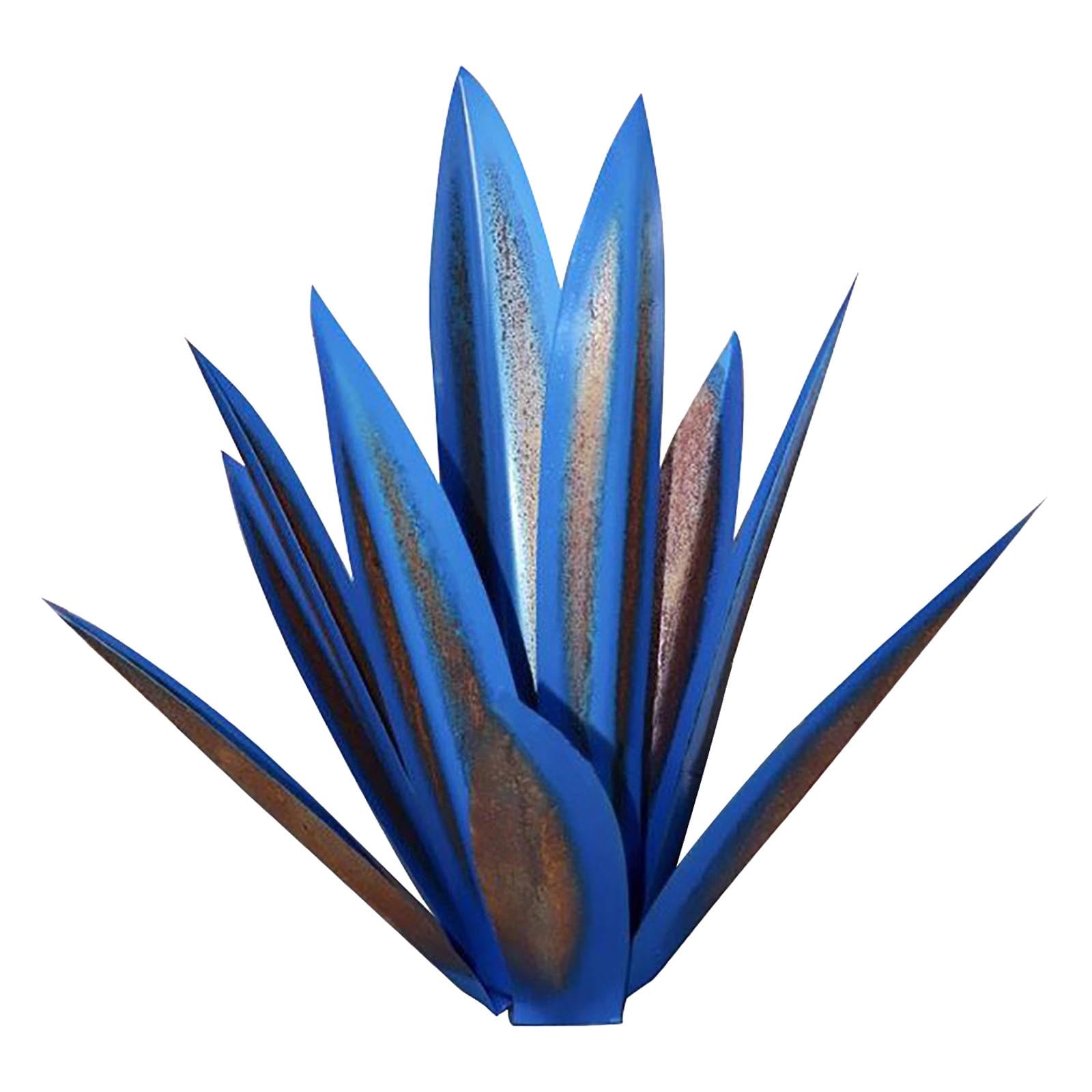 Realhomelove Metal Agave Yard Art, Tequila Rustic Garden Sculpture Statue, Metal Agave Plants Outdoor Decor, Agave Metal Plants for Yard, Garden Lawn Ornaments