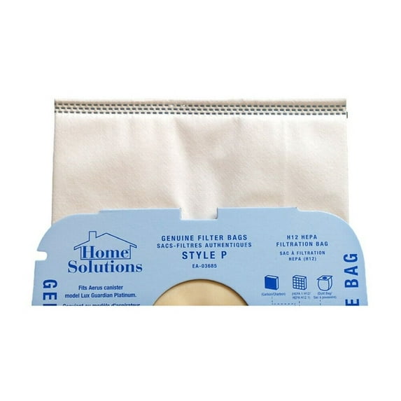 Reali 5 X For AERUS LUX STYLE P CANISTER VACUUM BAGS REPLACEMENT-PARTS