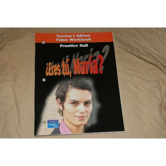 Pre-Owned Realidades Video Workbook Teacher's Edition: Eres Tu Maria? Prentice Hall SOFT COVER