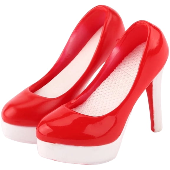 Realistic 1/6 Plastic High Heels Model Figurine For Female Action Figure Doll Fashion Shoes Doll Display Accessories