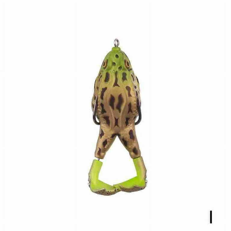 Realistic 3d Eyes Hollow Frog Lure Soft Fishing Lures Heavy Frog