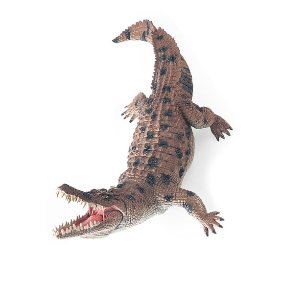 Realistic Alligators Model Figurine Toy With Movable Jaw For Educational Play And Home Display Life Like Detailing