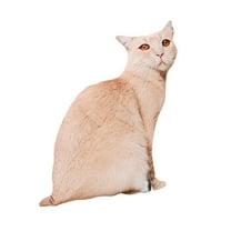 Realistic Animal 3D Pillow - Tiger Soft Plush Toy Double-sided Printing Cat Doll