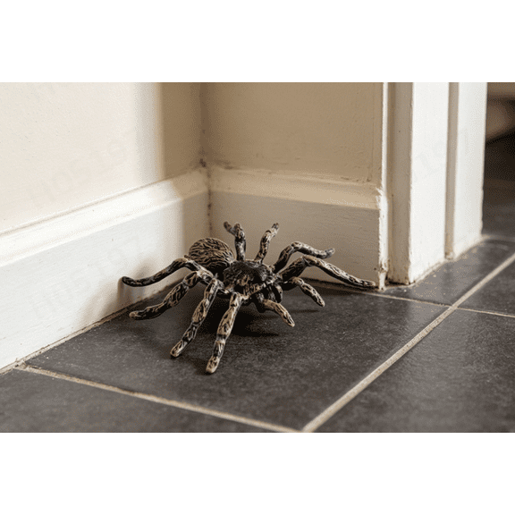 Realistic Animal Spider Model, Detailed Tarantula Figurine, Realistic Insect Replica, Perfect for Science Learning, Pranks & Collectible Souvenir 1PC