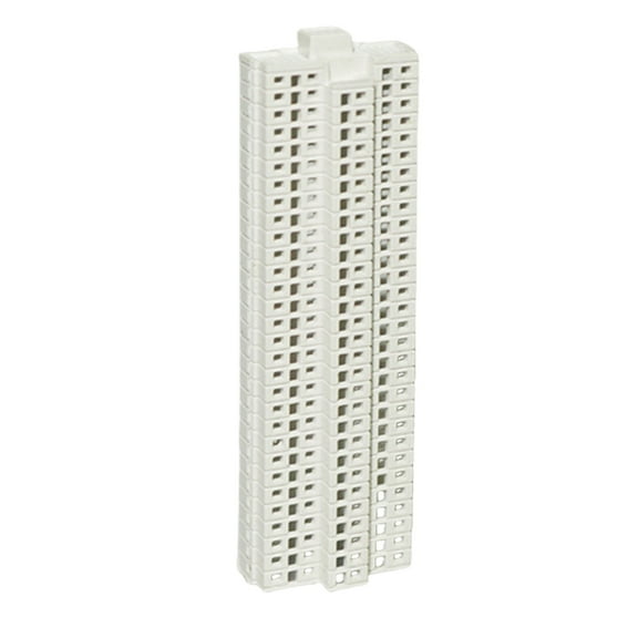 Realistic Apartment Building Model Unpainted Craft Project Miniature Landscape Design 1/800s Scale Solid Structure