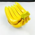 thumbnail image 1 of Realistic Artificial Banana Fruit Simulation Props for Home Decor Kitchen Display and Photography Background Ornaments, 1 of 4