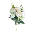 thumbnail image 1 of Realistic Artificial Flowers Bouquet For Home And Office Decoration With Durable Synthetic Leaves And Buds Low Maintenance Faux Floral Arrangement For Long Lasting Beauty, 1 of 6