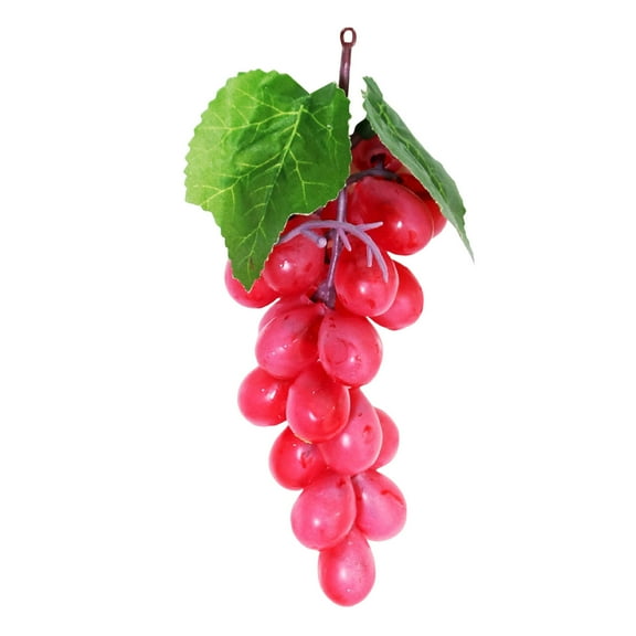 Realistic Artificial Grape Model - Plastic, Bright Color, No Fading, for Home/Shop Decoration & Photo Props