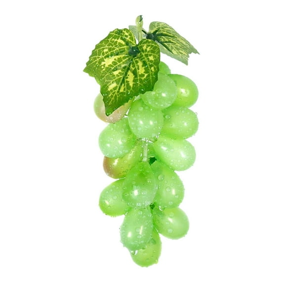 Realistic Artificial Grapes, A Realistic Artificial Grapes, Realistic Artificial Grapes, Plastic Fruit Decor for Dining Table And Cabinet Display, by Elapind